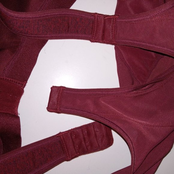 Delimira  X-shaped Back Support Posture Bra Vermilion Heather 46DD NEW - Picture 7 of 9